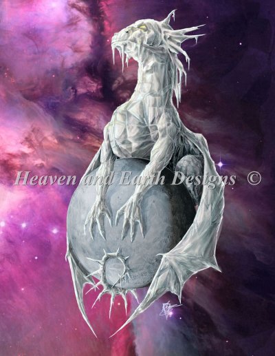 Diamond Painting Canvas - Mini Pluto Dragon - Click Image to Close
